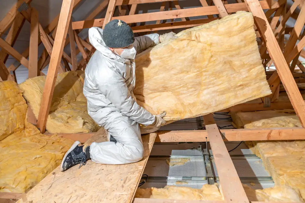 insulation-roof-ceiling-with-glass-wool